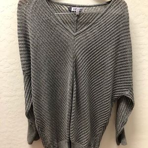 Sliver sparkle blouse